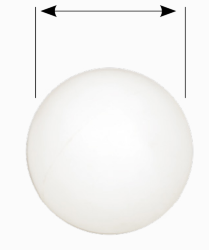 Пластиковый шарик D40